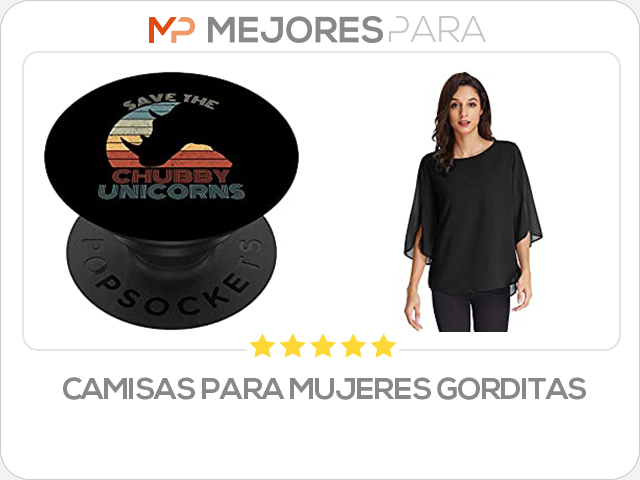 camisas para mujeres gorditas