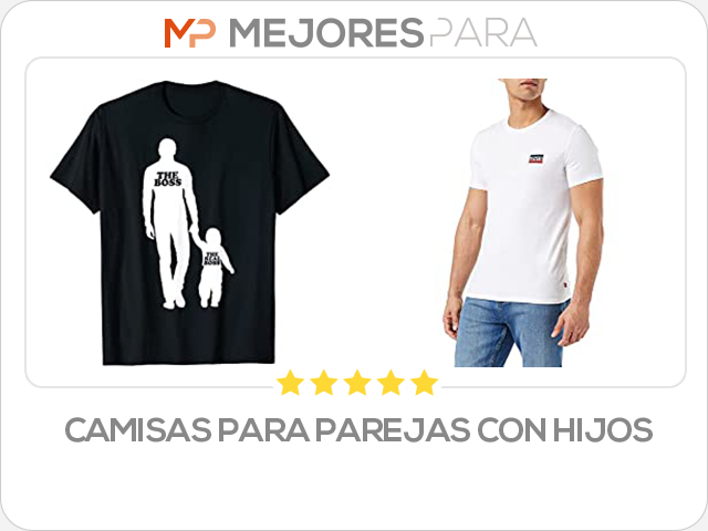 camisas para parejas con hijos