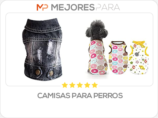 camisas para perros