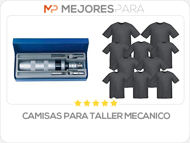 camisas para taller mecanico