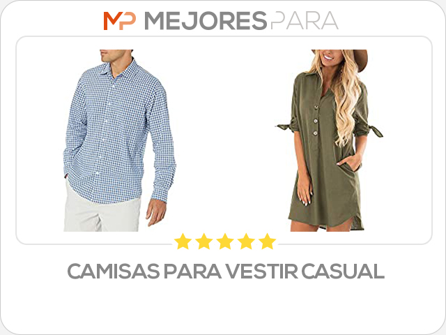 camisas para vestir casual