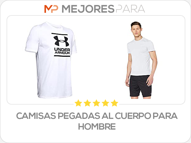 camisas pegadas al cuerpo para hombre