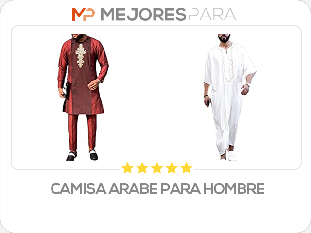 camisa arabe para hombre