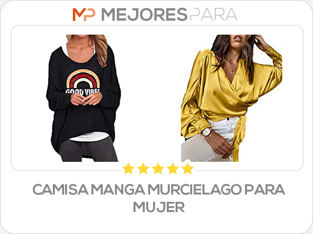 camisa manga murcielago para mujer