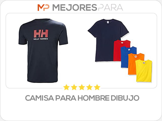 camisa para hombre dibujo