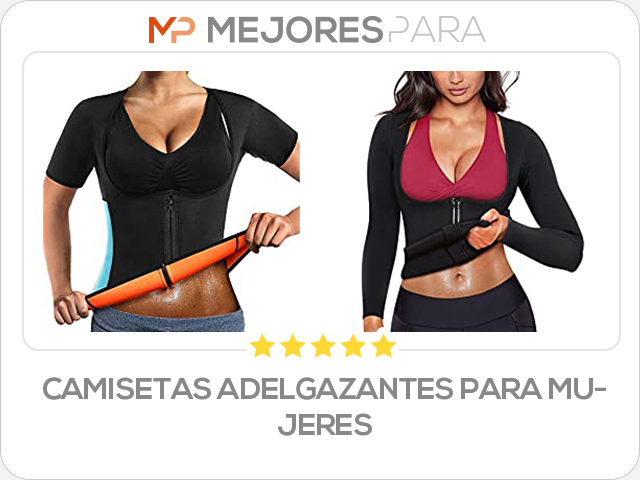 camisetas adelgazantes para mujeres