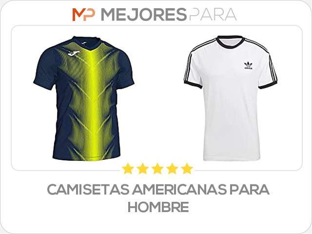 camisetas americanas para hombre