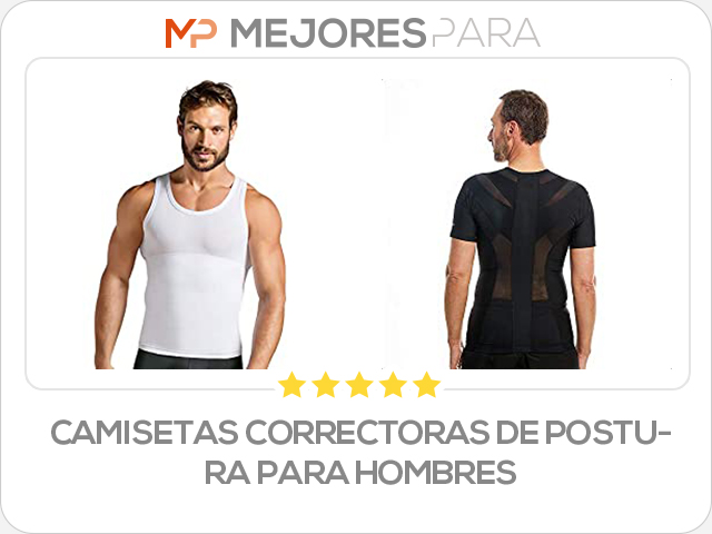 camisetas correctoras de postura para hombres