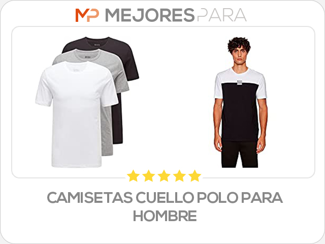 camisetas cuello polo para hombre