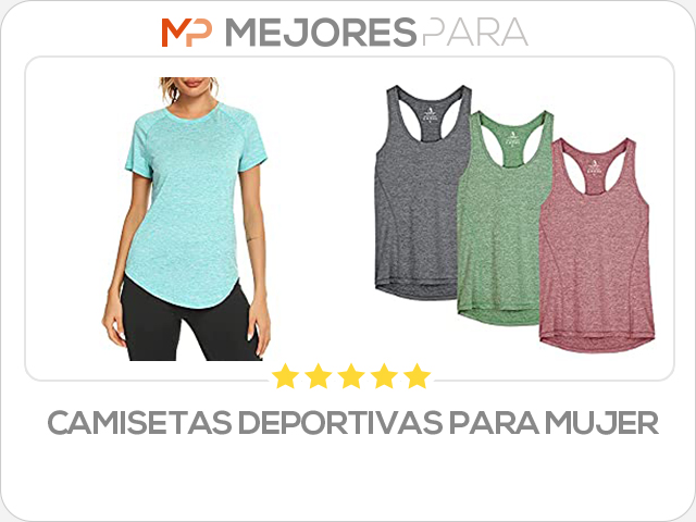 camisetas deportivas para mujer