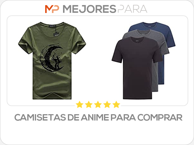 camisetas de anime para comprar