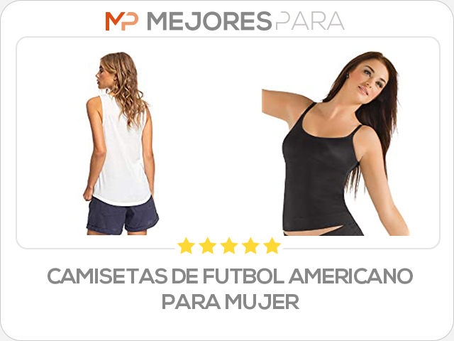 camisetas de futbol americano para mujer