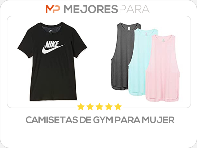 camisetas de gym para mujer