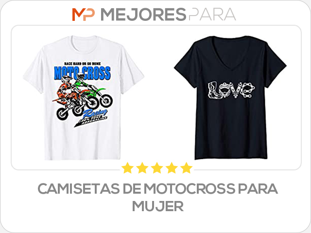 camisetas de motocross para mujer