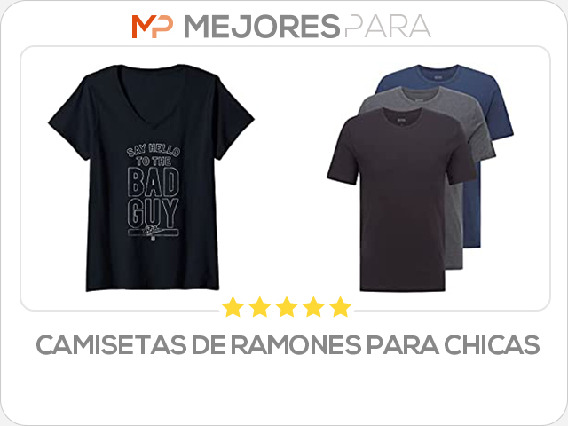 camisetas de ramones para chicas