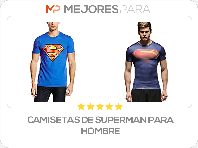 camisetas de superman para hombre