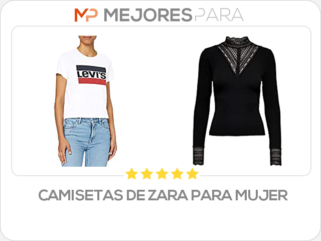 camisetas de zara para mujer