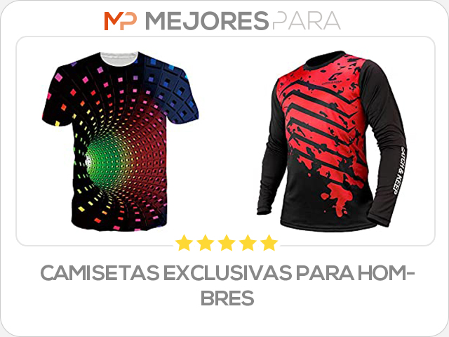 camisetas exclusivas para hombres