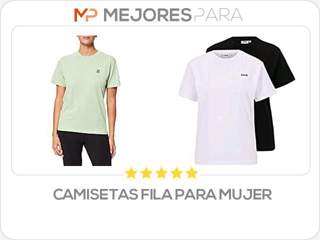 camisetas fila para mujer