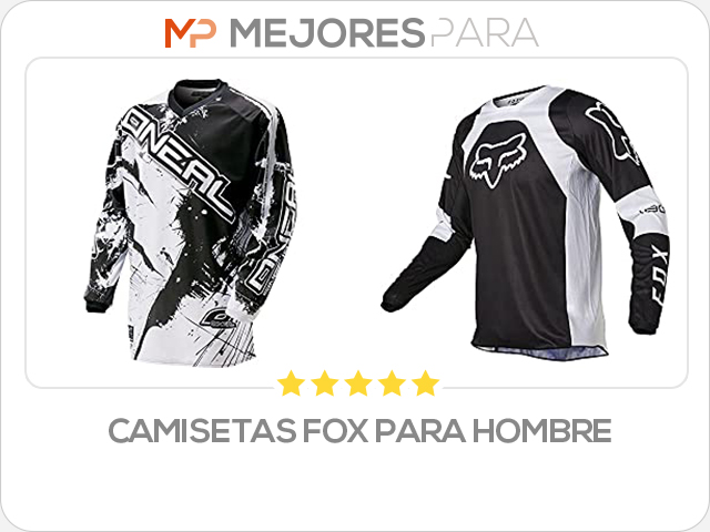 camisetas fox para hombre