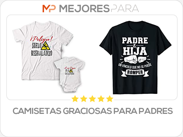 camisetas graciosas para padres