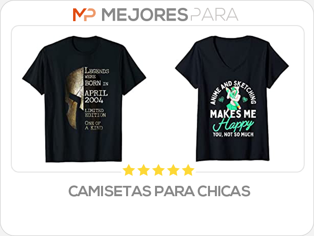 camisetas para chicas