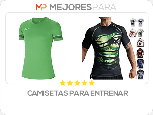 camisetas para entrenar