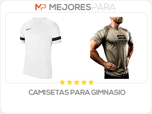 camisetas para gimnasio