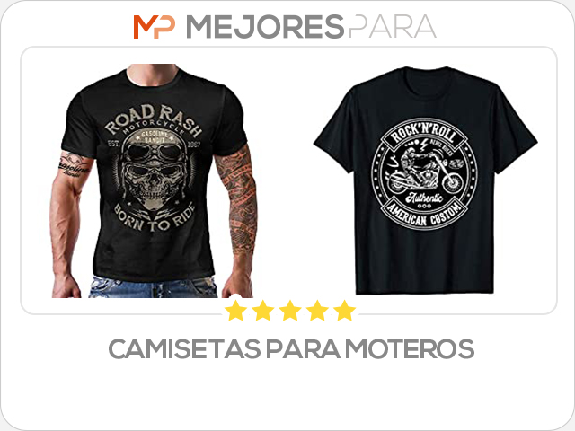 camisetas para moteros