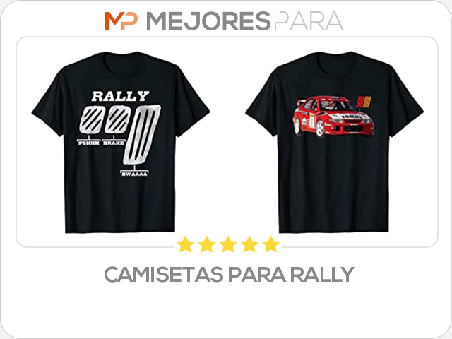 camisetas para rally