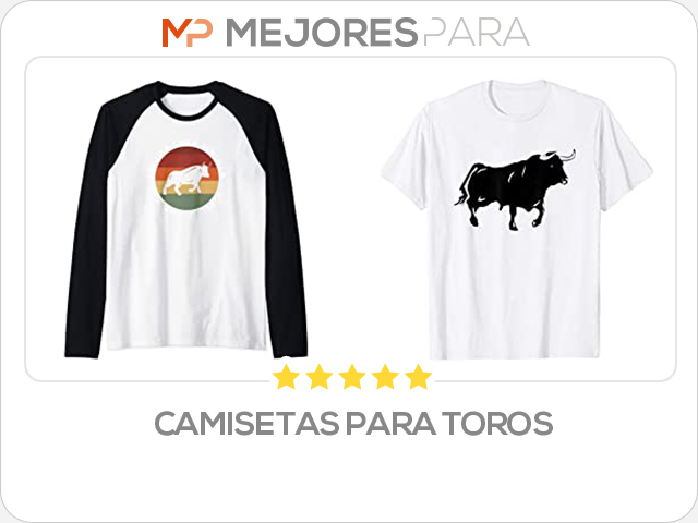 camisetas para toros