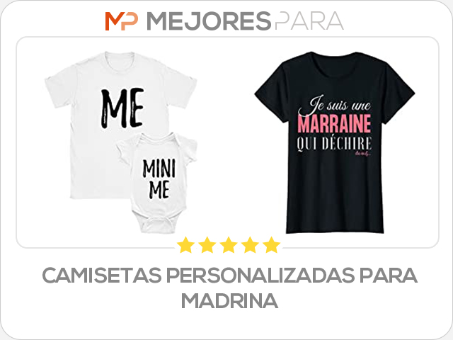 camisetas personalizadas para madrina