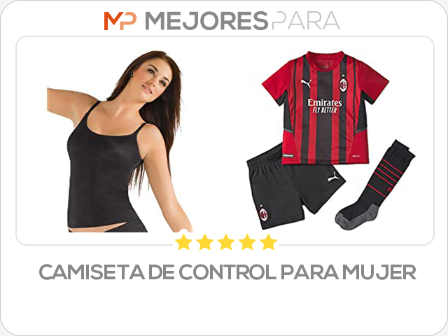 camiseta de control para mujer