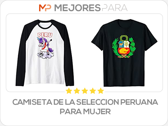 camiseta de la seleccion peruana para mujer