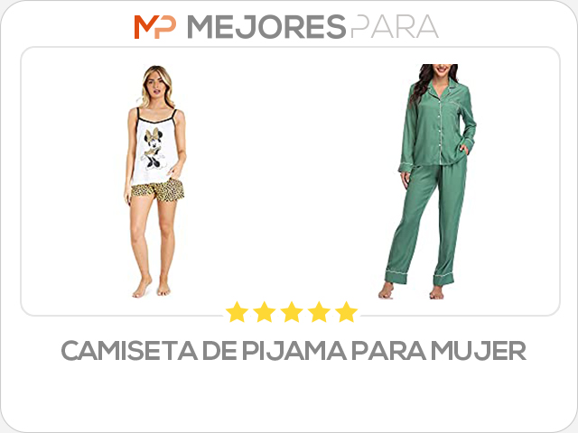 camiseta de pijama para mujer