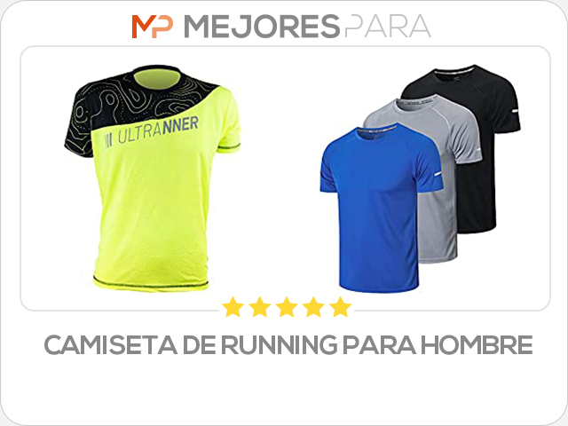 camiseta de running para hombre