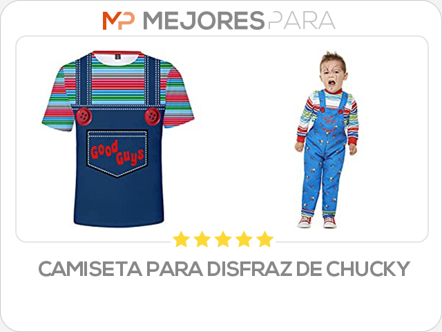 camiseta para disfraz de chucky