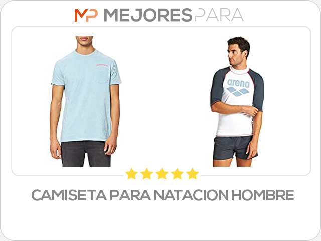 camiseta para natacion hombre