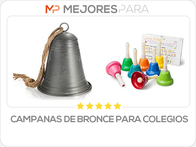 campanas de bronce para colegios