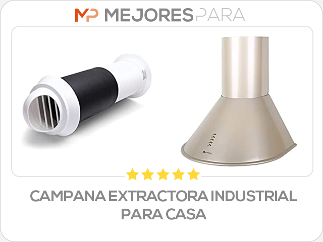 campana extractora industrial para casa