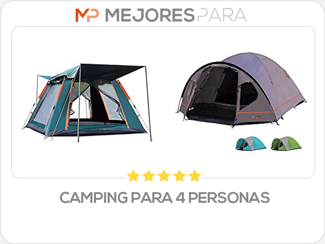 camping para 4 personas