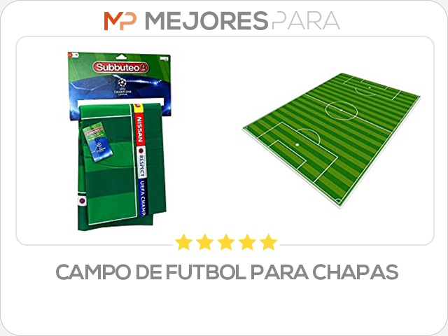 campo de futbol para chapas