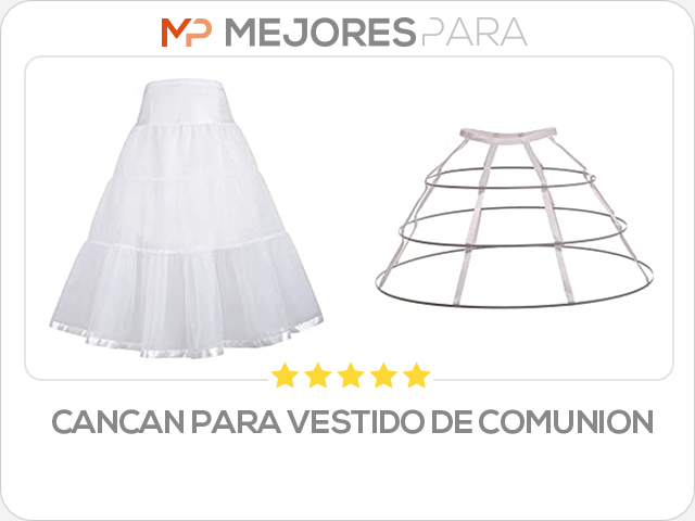 cancan para vestido de comunion