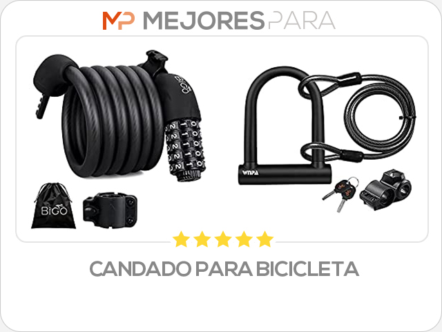 candado para bicicleta