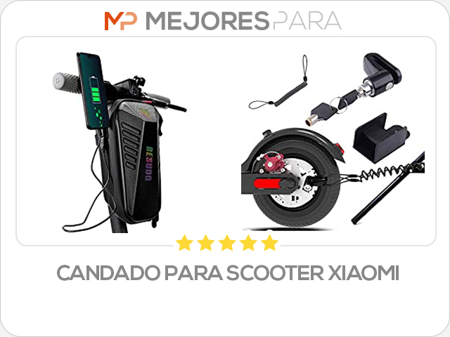 candado para scooter xiaomi