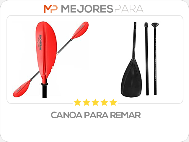 canoa para remar