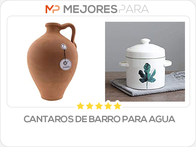 cantaros de barro para agua