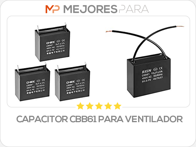 capacitor cbb61 para ventilador