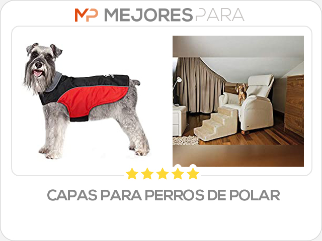 capas para perros de polar