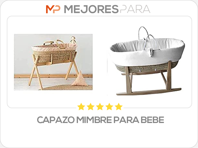 capazo mimbre para bebe